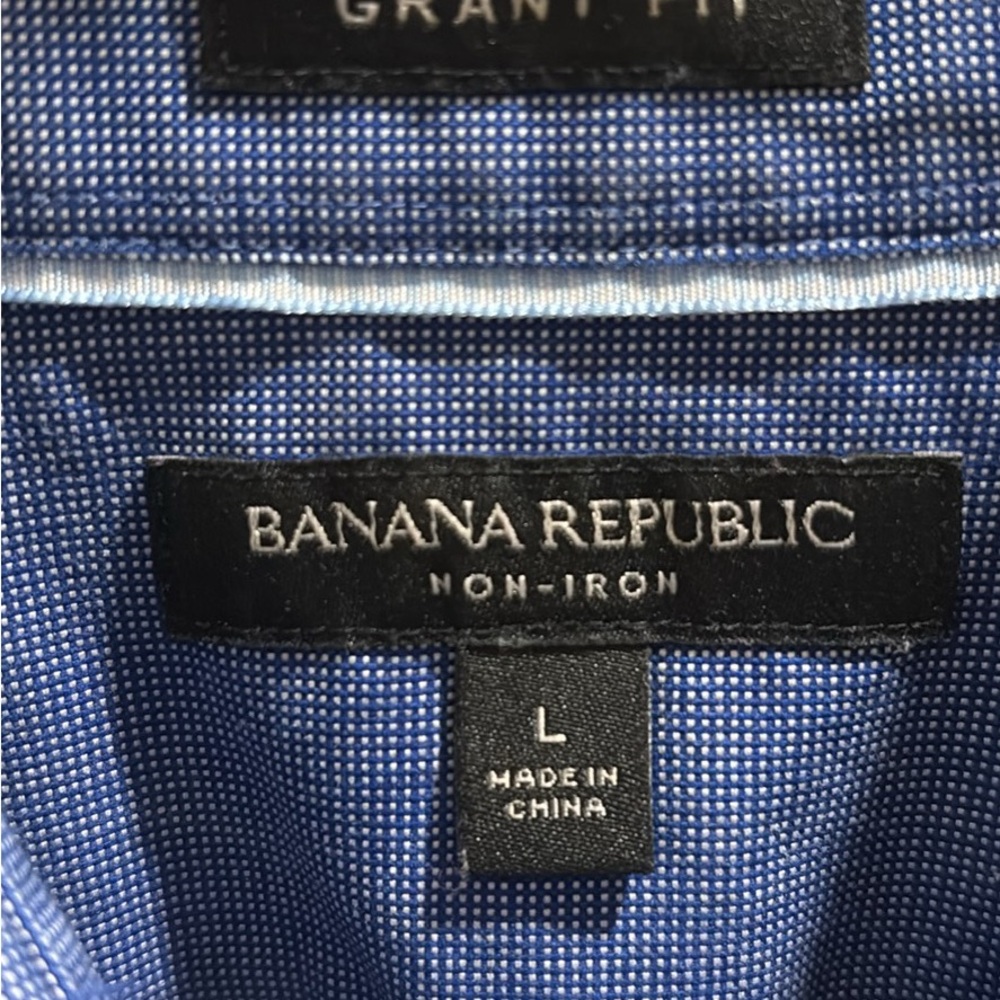Banana Republic Blue Men's Shirt